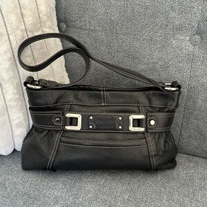 Tignanello Y2K Pebbled Leather Shoulder bag purse